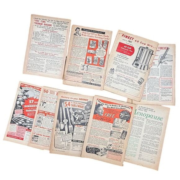 📖 Lot of 9 Vintage “The Workbasket” Magazines Crochet Patterns 1950s 1959 - Picture 2 of 2